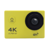 sport action camera yellow color