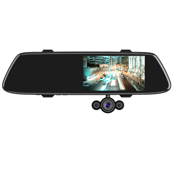 TYPE S Y400 Plus 4K Mirror Dashcam & Rear Cam 3-in-1 Set