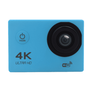 sport action camera blue color