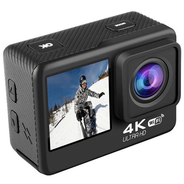 4K SPORTS Caméra Sport Action 4K WiFi Ultra HD DV 16MP 170° + Kit  d'accessoires à prix pas cher