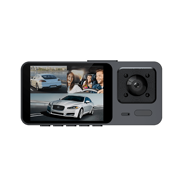 Dash Cam with built-in Front&Rear car Camera with night vision