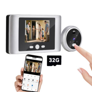 peephole camera doorbell