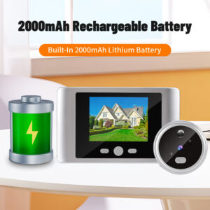 peephole camera doorbell