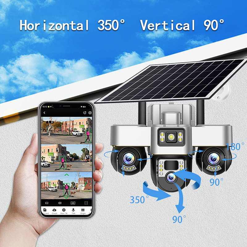 4G solar PTZ camera 4G solar PTZ camera