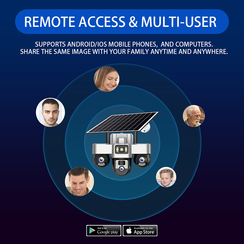 4G solar PTZ camera 4G solar PTZ camera