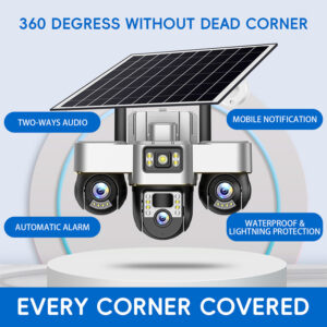 4G solar PTZ camera