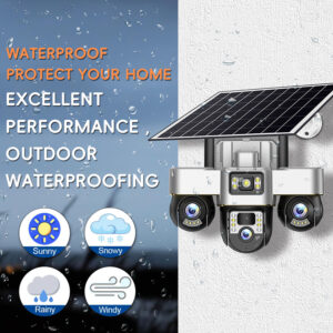4G solar PTZ camera