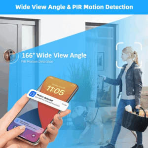 Wifi Peephole Video Doorbell