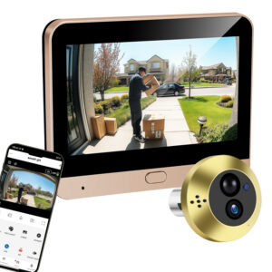 Mini Wifi Peephole Video Door Viewer Camera