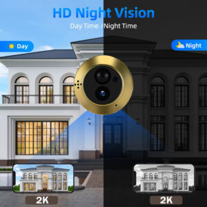 Mini Wifi Peephole Video Door Viewer Camera