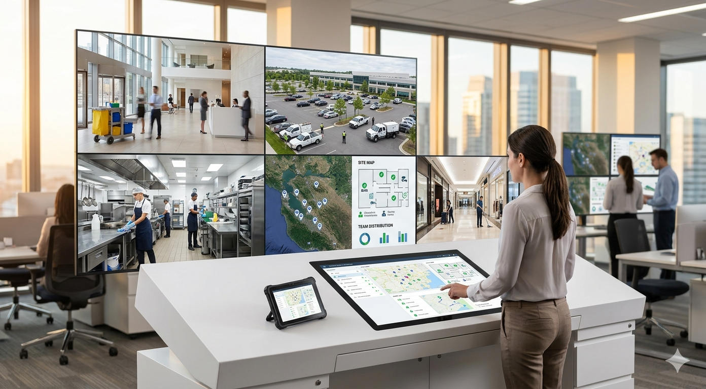 Facility Management Workforce Attendance Solution for Multi-Site