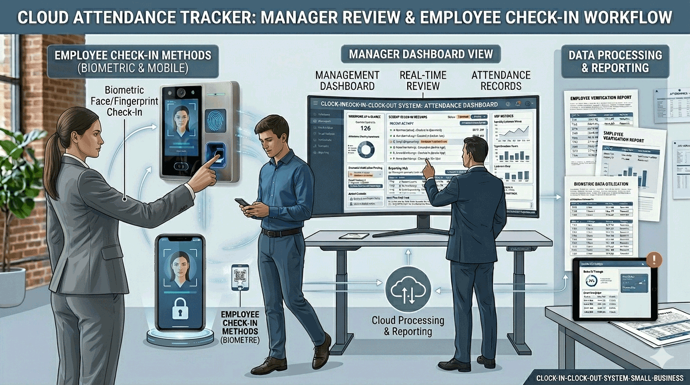 employee attendance tracker for workforce management